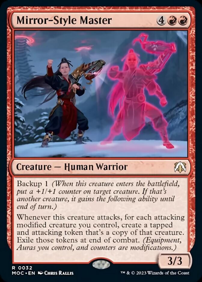 Mirror-Style Master [March of the Machine Commander] | Card Citadel