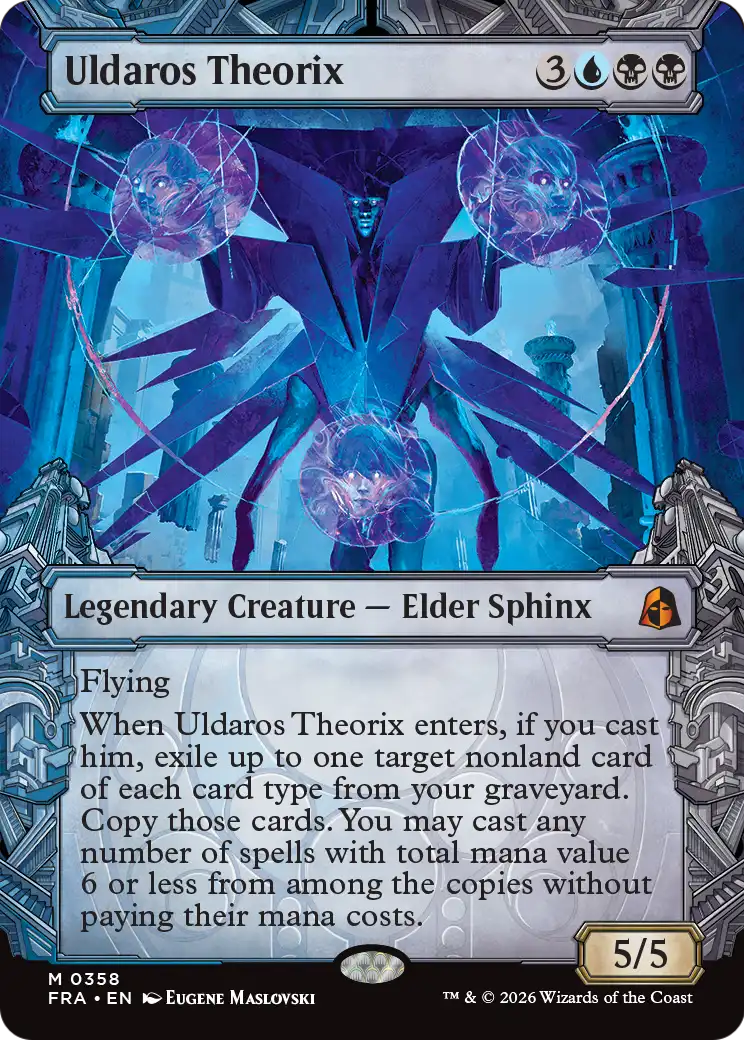Uldaros Theorix (Showcase) (0358) [Reality Fracture] | Card Citadel