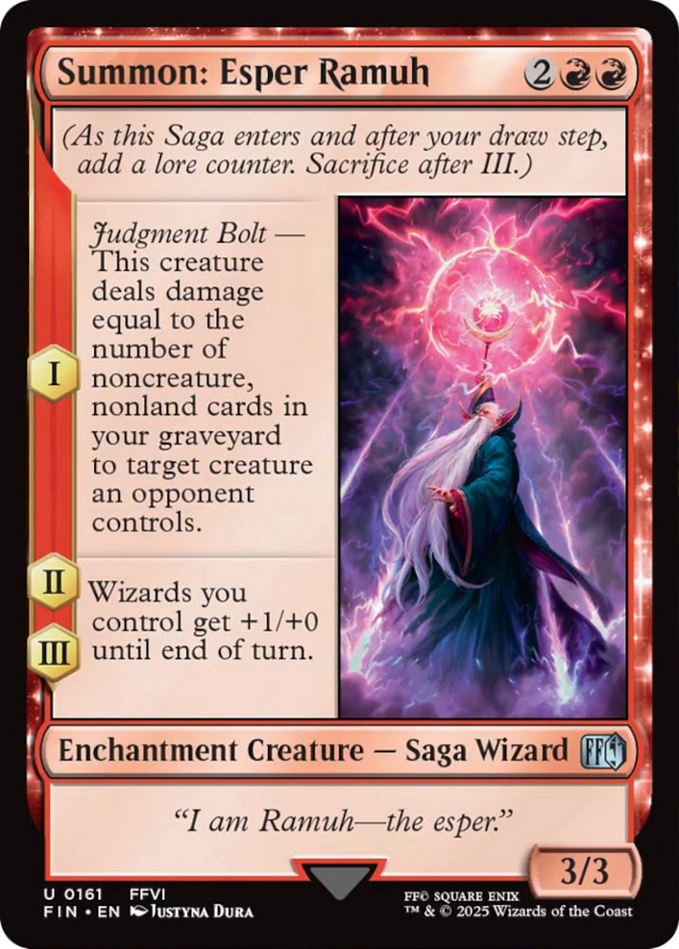 Summon: Esper Ramuh [FINAL FANTASY] | Card Citadel