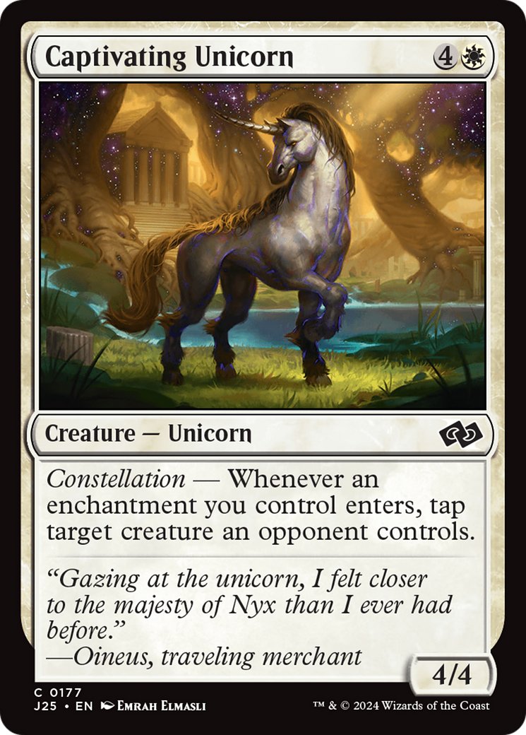 Captivating Unicorn [Foundations Jumpstart] | Card Citadel