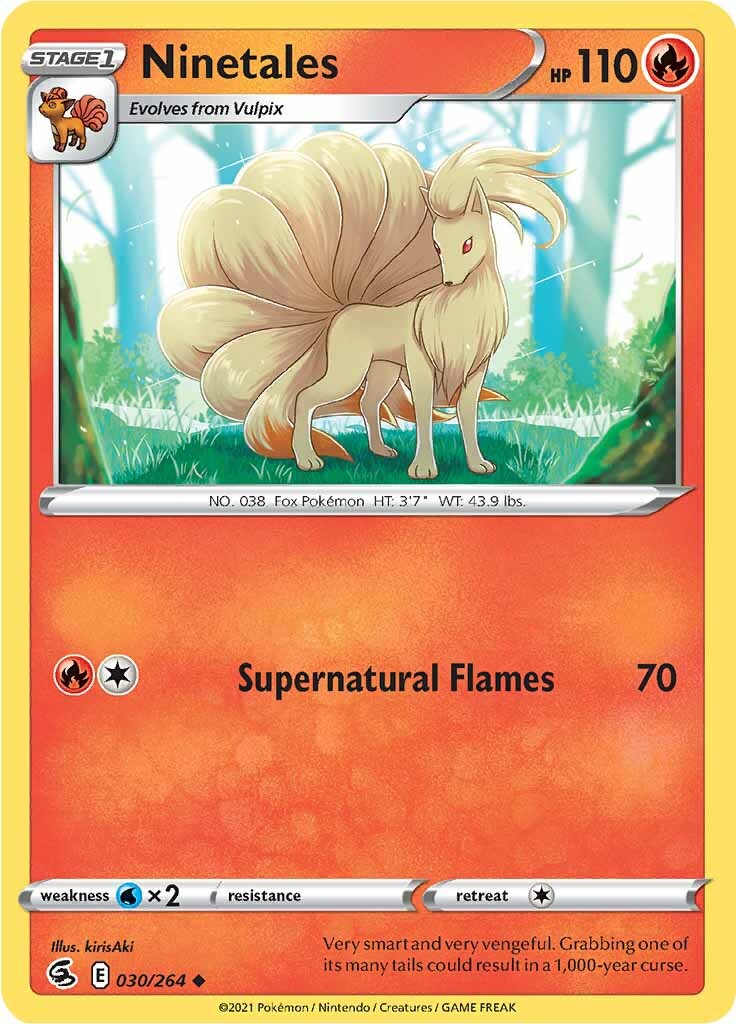 Ninetales (030/264) [Sword & Shield: Fusion Strike] | Card Citadel