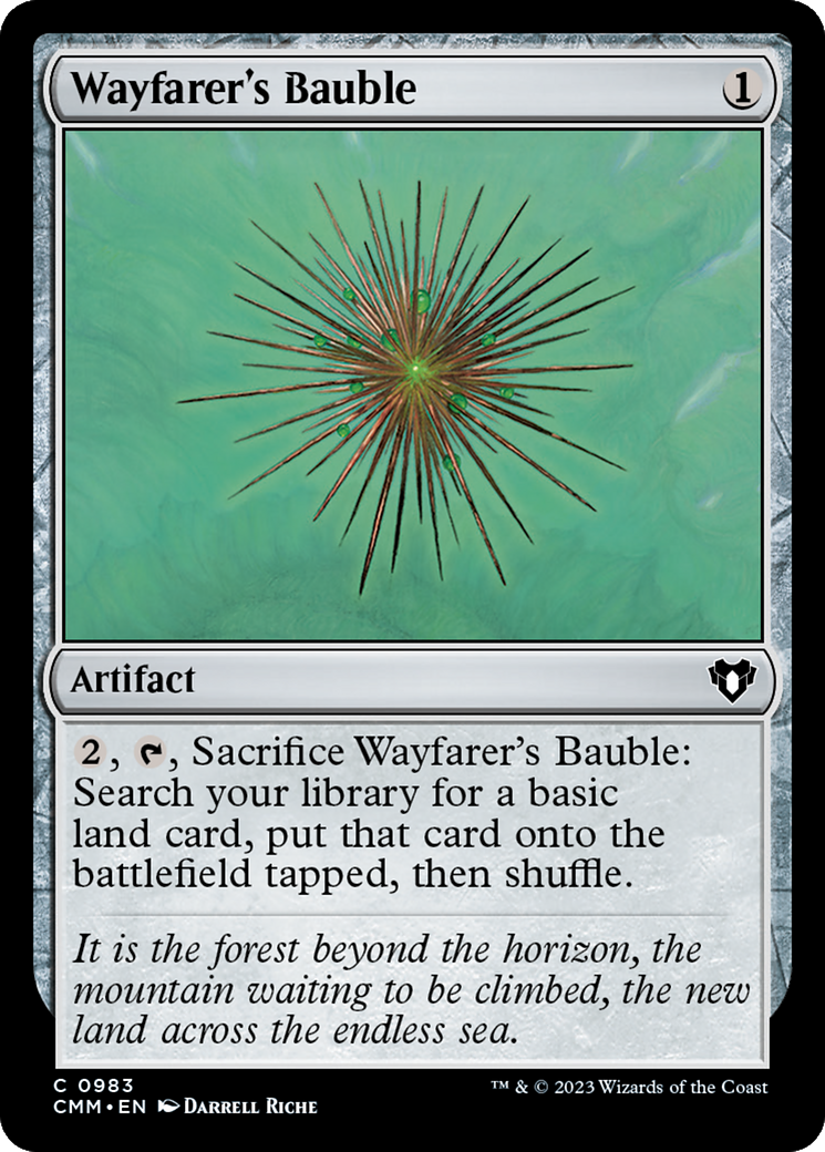 Wayfarer's Bauble [Commander Masters] | Card Citadel