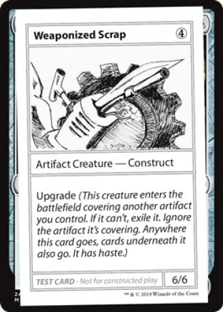 Weaponized Scrap (2021 Edition) [Mystery Booster Playtest Cards] | Card Citadel