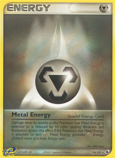 Metal Energy (94/109) [EX: Ruby & Sapphire] | Card Citadel