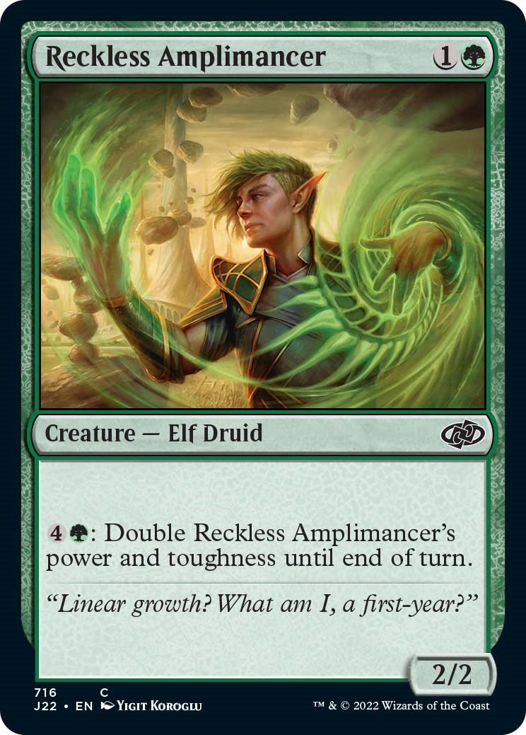 Reckless Amplimancer [Jumpstart 2022] | Card Citadel