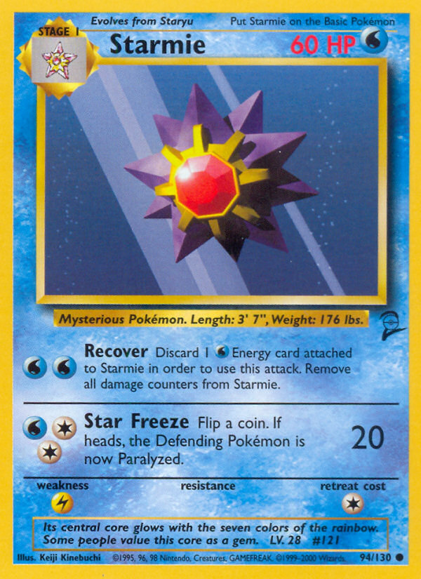 Starmie (94/130) [Base Set 2] | Card Citadel