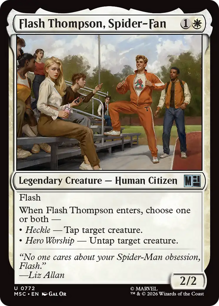 Flash Thompson, Spider-Fan [Marvel Super Heroes Commander] | Card Citadel