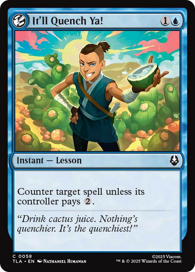 It'll Quench Ya! [Avatar: The Last Airbender] | Card Citadel