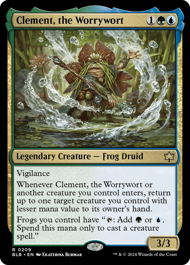 Clement, the Worrywort [Bloomburrow] | Card Citadel