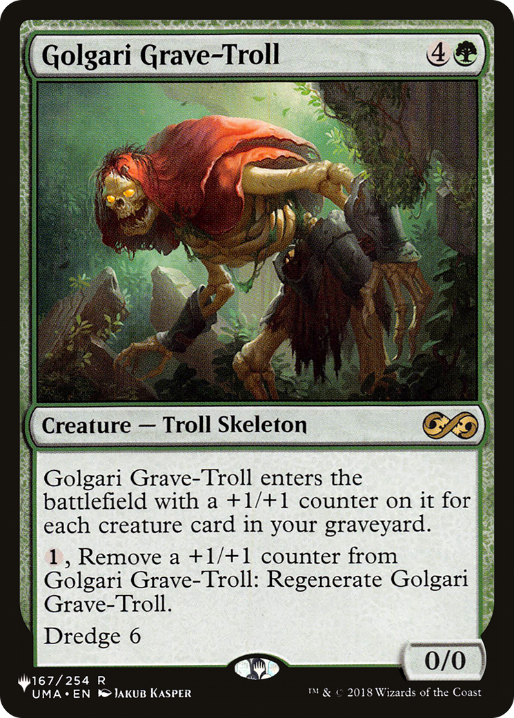 Golgari Grave-Troll [The List] | Card Citadel