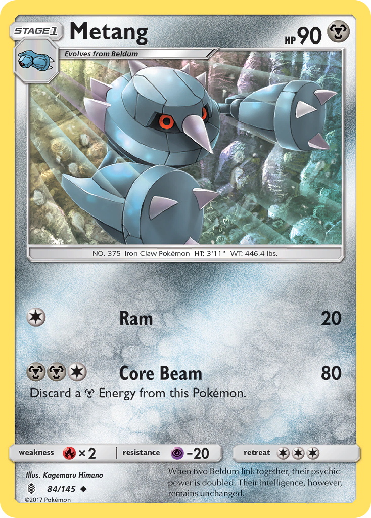 Metang (84/145) [Sun & Moon: Guardians Rising] | Card Citadel