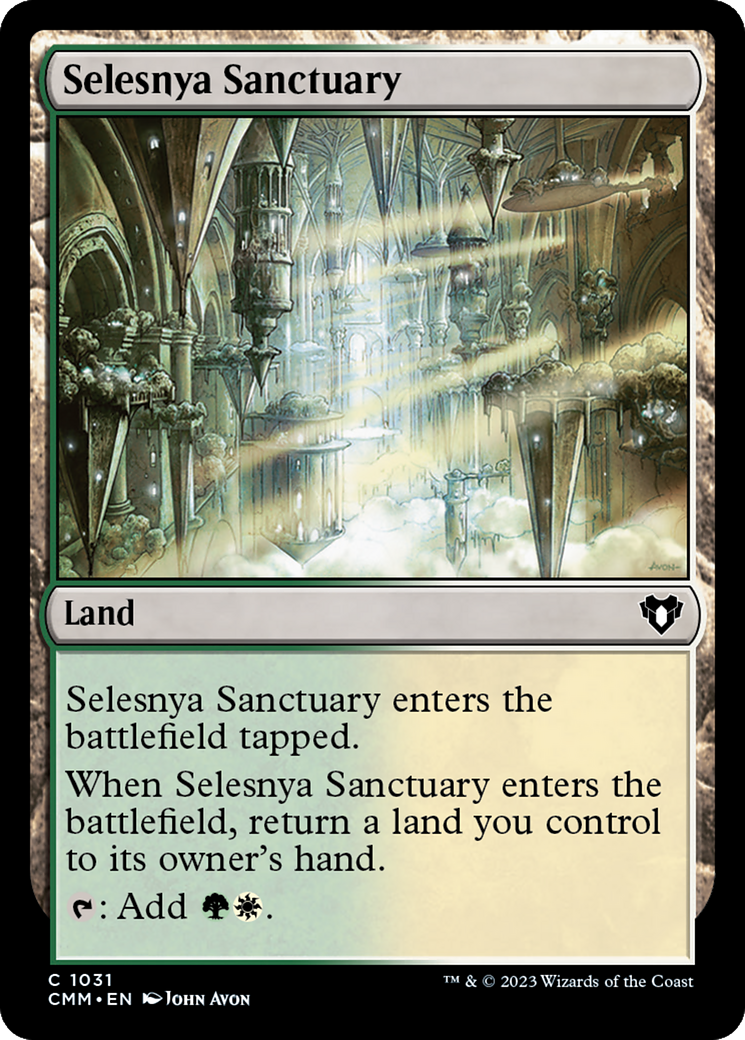 Selesnya Sanctuary [Commander Masters] | Card Citadel