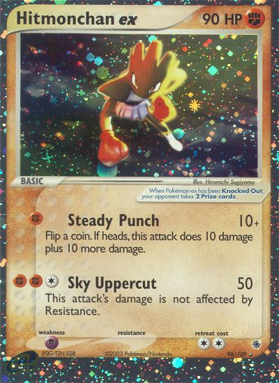 Hitmonchan ex (98/109) [EX: Ruby & Sapphire] | Card Citadel