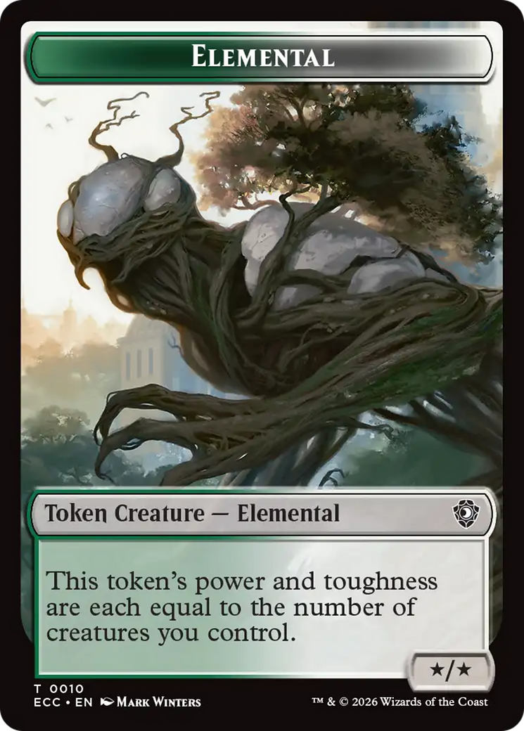 Copy // Elemental (0010) Double-Sided Token [Lorwyn Eclipsed Tokens] | Card Citadel