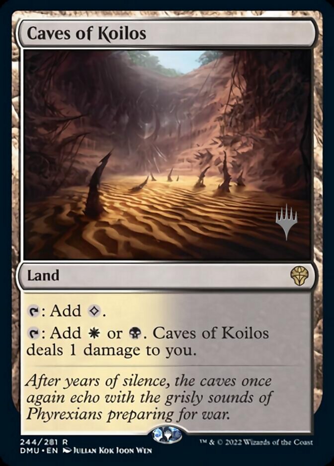 Caves of Koilos (Promo Pack) [Dominaria United Promos] | Card Citadel