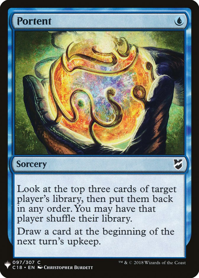 Portent [Mystery Booster] | Card Citadel