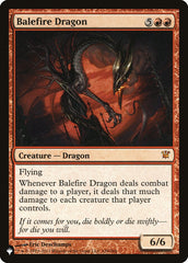 Balefire Dragon [The List] | Card Citadel