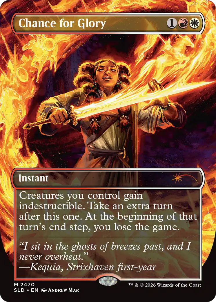 Chance for Glory [Secret Lair Drop Series] | Card Citadel