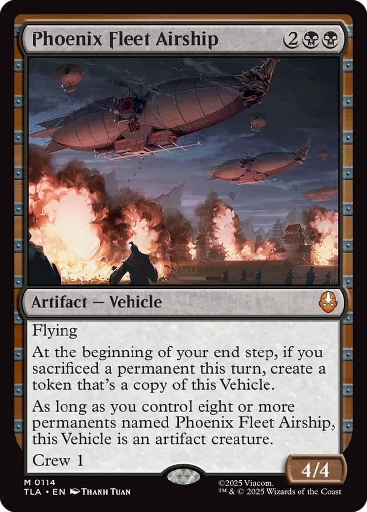 Phoenix Fleet Airship [Avatar: The Last Airbender] | Card Citadel