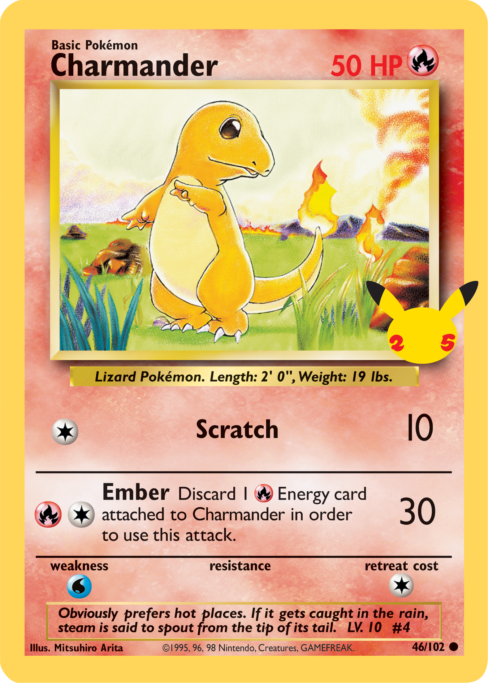 Charmander (46/102) (Jumbo Card) [First Partner Pack] | Card Citadel