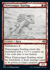 Flametongue Yearling (Sketch) [Modern Horizons 2] | Card Citadel