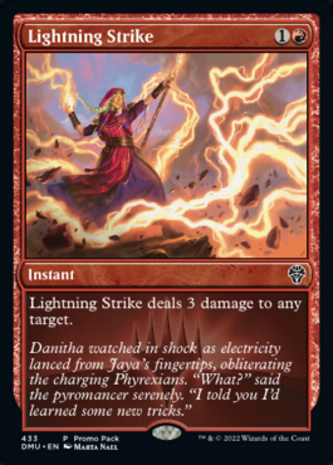 Lightning Strike (Promo Pack) [Dominaria United Promos] | Card Citadel