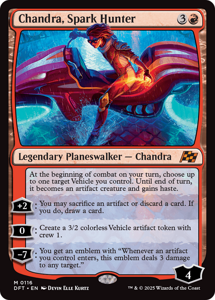 Chandra, Spark Hunter [Aetherdrift] | Card Citadel