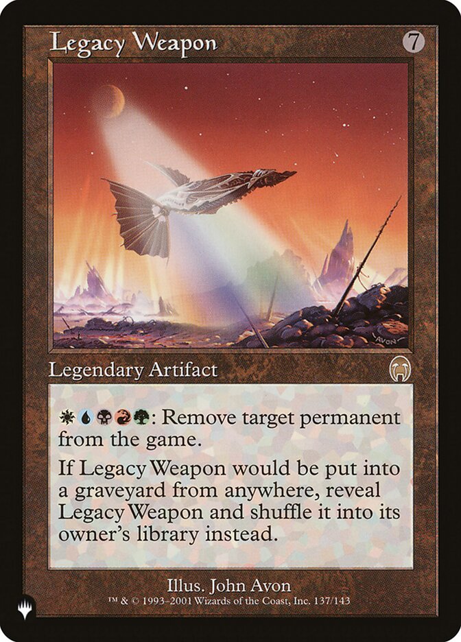 Legacy Weapon [The List] | Card Citadel