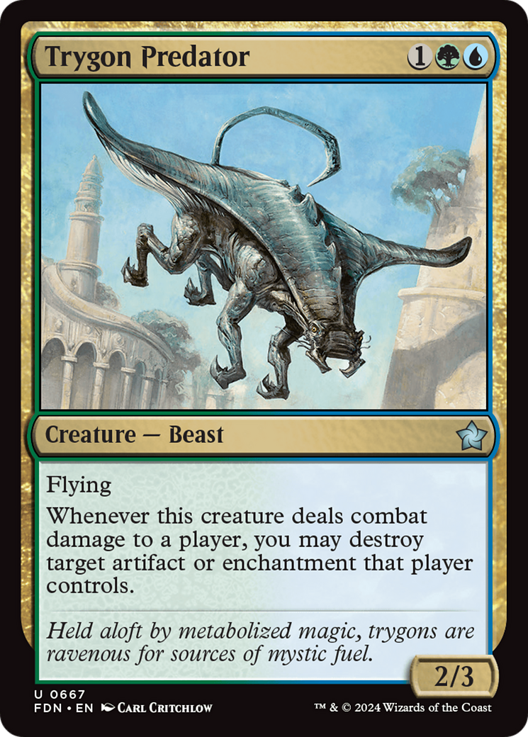 Trygon Predator [Foundations] | Card Citadel