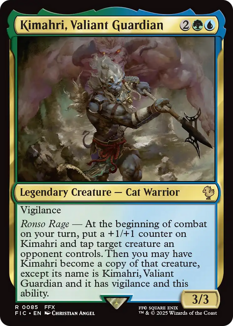 Kimahri, Valiant Guardian [FINAL FANTASY Commander] | Card Citadel