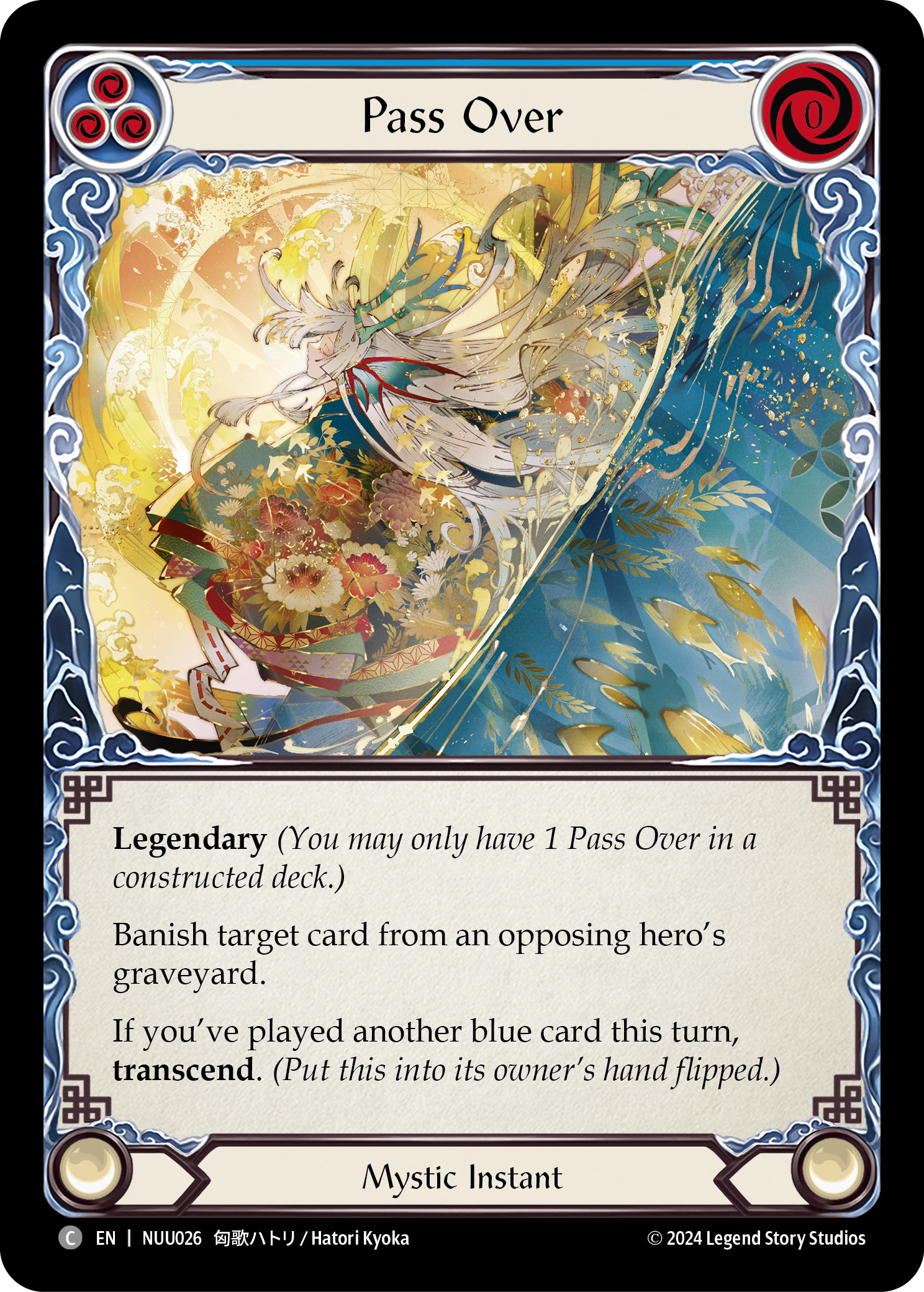 Pass Over [NUU026] (Part the Mistveil Nuu Blitz Deck) | Card Citadel