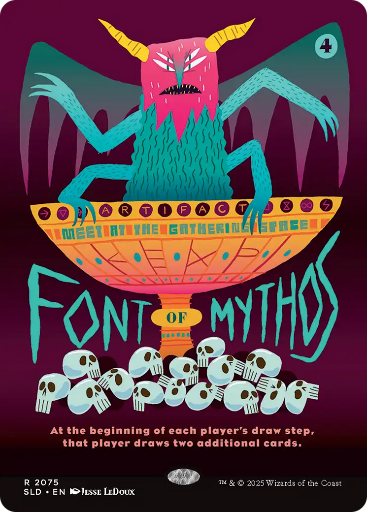 Font of Mythos [Secret Lair Drop Series] | Card Citadel