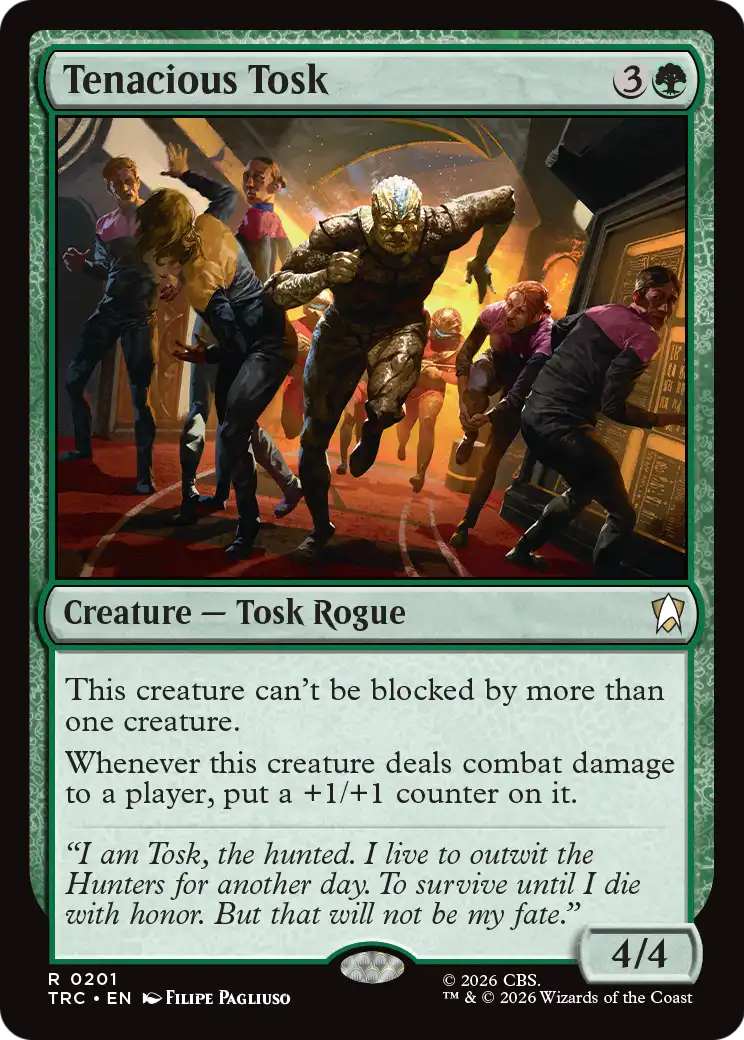Tenacious Tosk [Star Trek Commander] | Card Citadel