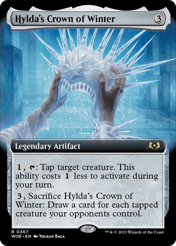 Hylda's Crown of Winter (Extended Art) [Wilds of Eldraine] | Card Citadel