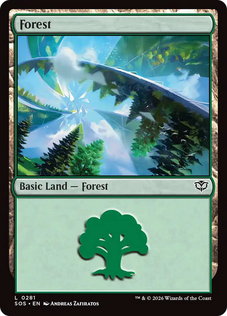 Forest (0281) [Secrets of Strixhaven] | Card Citadel