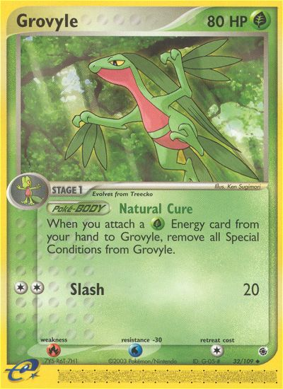 Grovyle (32/109) [EX: Ruby & Sapphire] | Card Citadel