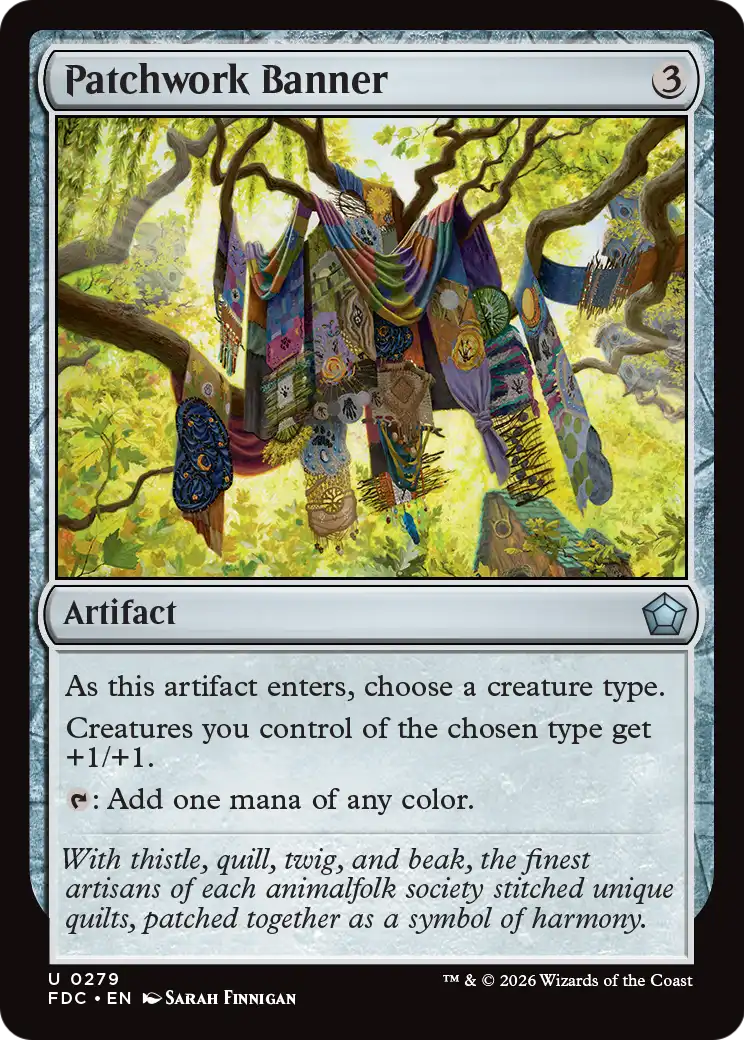 Patchwork Banner [Foundations Commander] | Card Citadel