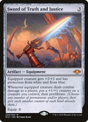 Sword of Truth and Justice [Modern Horizons] | Card Citadel