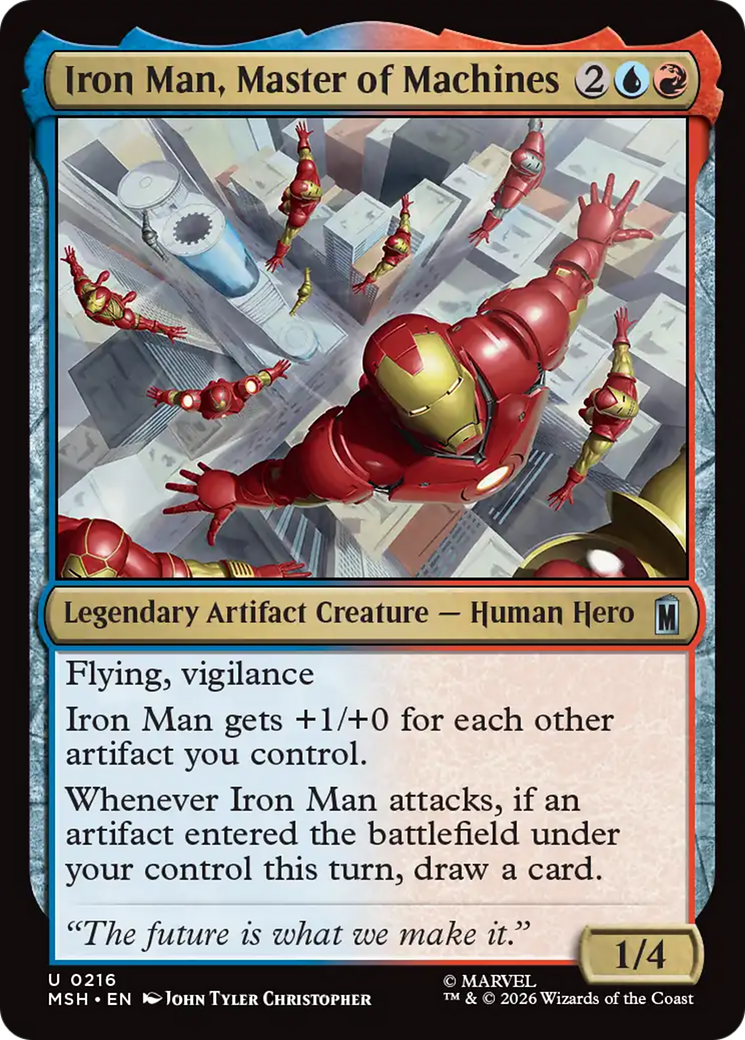 Iron Man, Master of Machines [Marvel Super Heroes] | Card Citadel