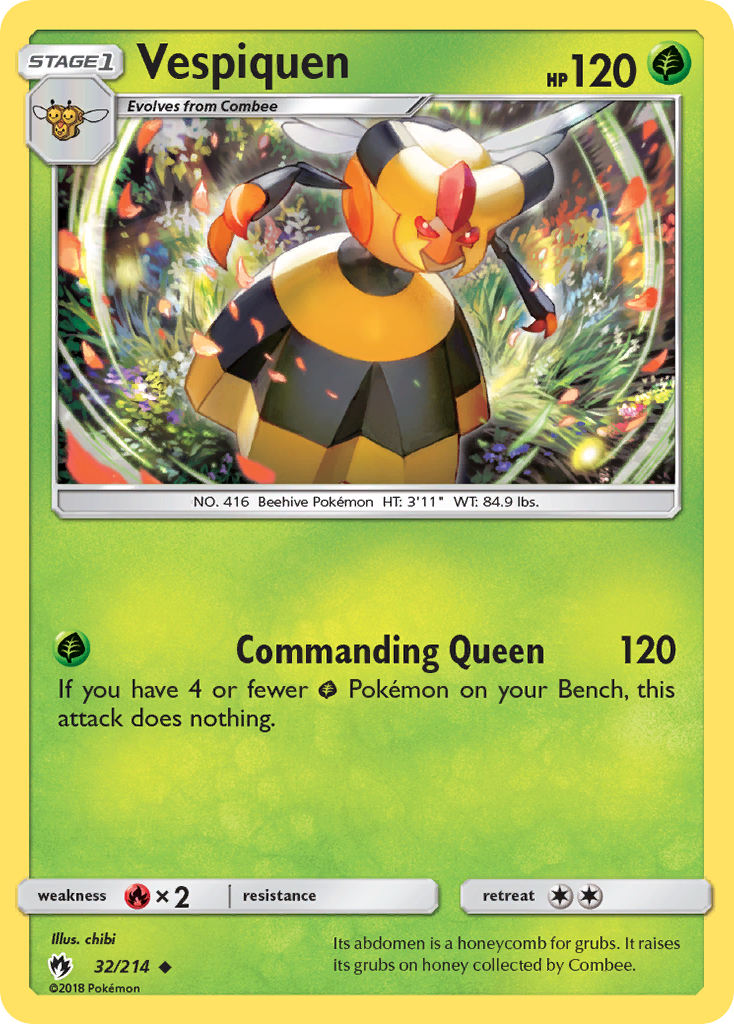 Vespiquen (32/214) [Sun & Moon: Lost Thunder] | Card Citadel