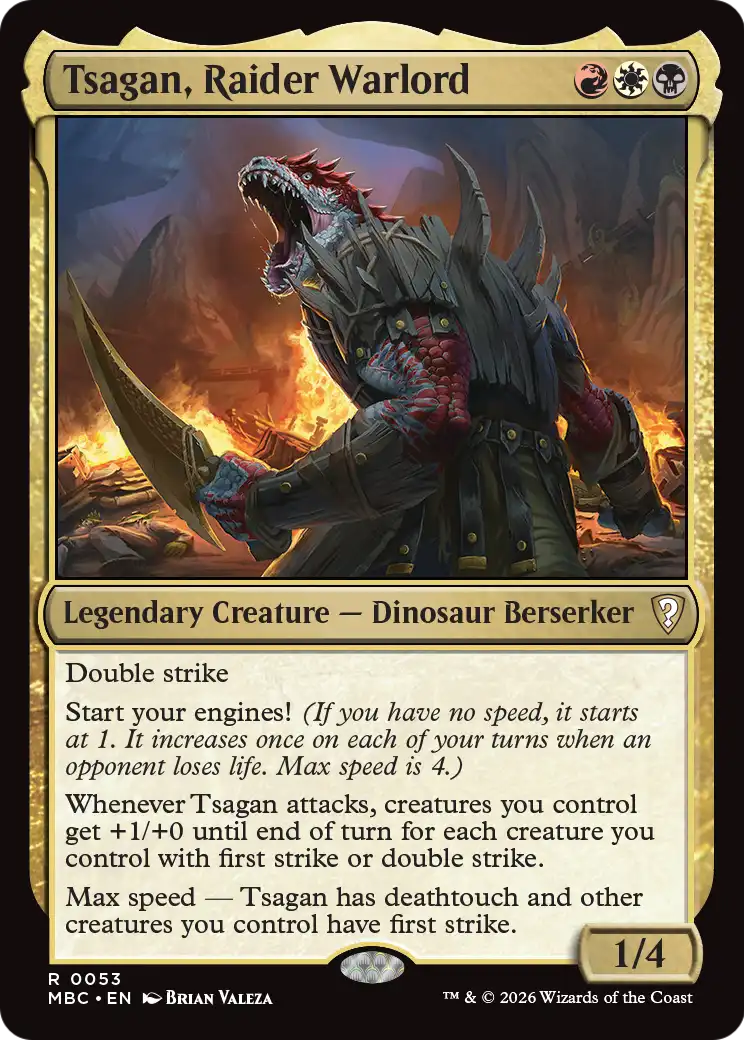 Tsagan, Raider Warlord [Mystery Booster: Commander Edition] | Card Citadel