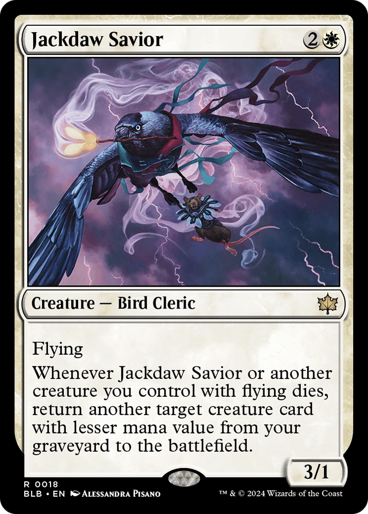 Jackdaw Savior [Bloomburrow] | Card Citadel