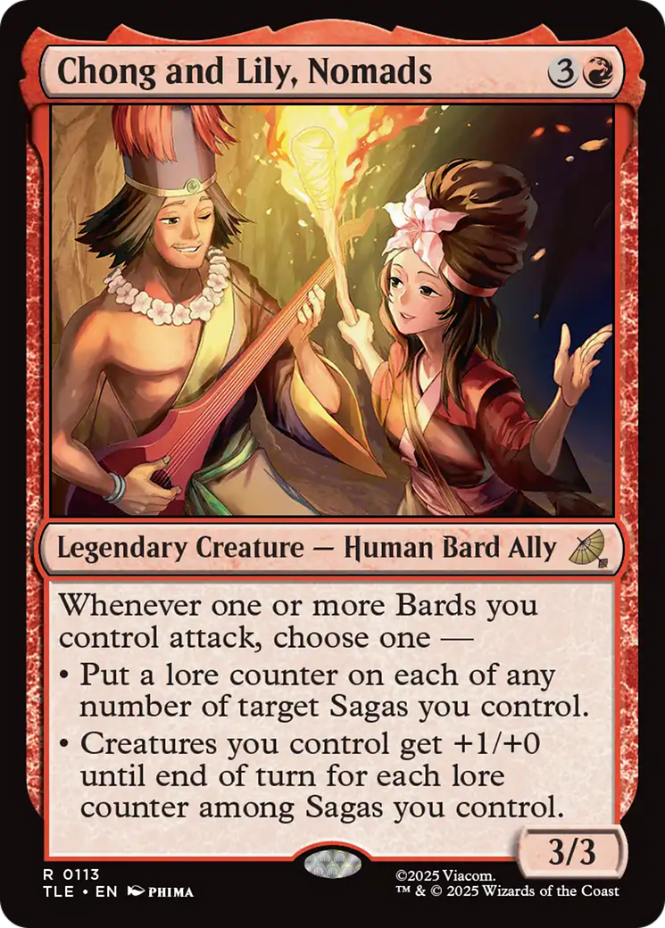 Chong and Lily, Nomads [Avatar: The Last Airbender: Eternal-Legal] | Card Citadel