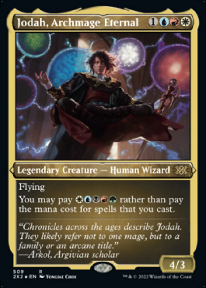 Jodah, Archmage Eternal (Foil Etched) [Double Masters 2022] | Card Citadel