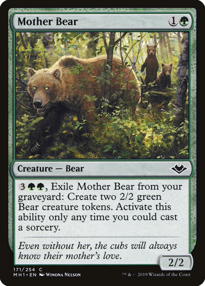 Mother Bear [Modern Horizons] | Card Citadel