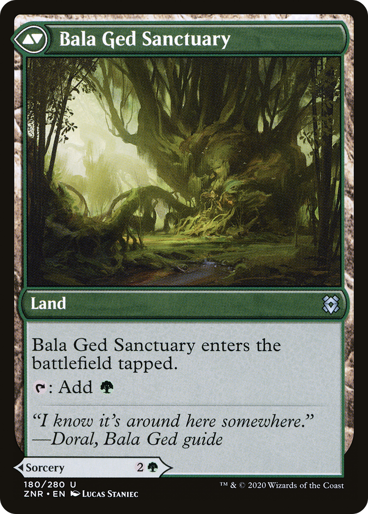 Bala Ged Recovery // Bala Ged Sanctuary [Secret Lair: From Cute to Brute] | Card Citadel