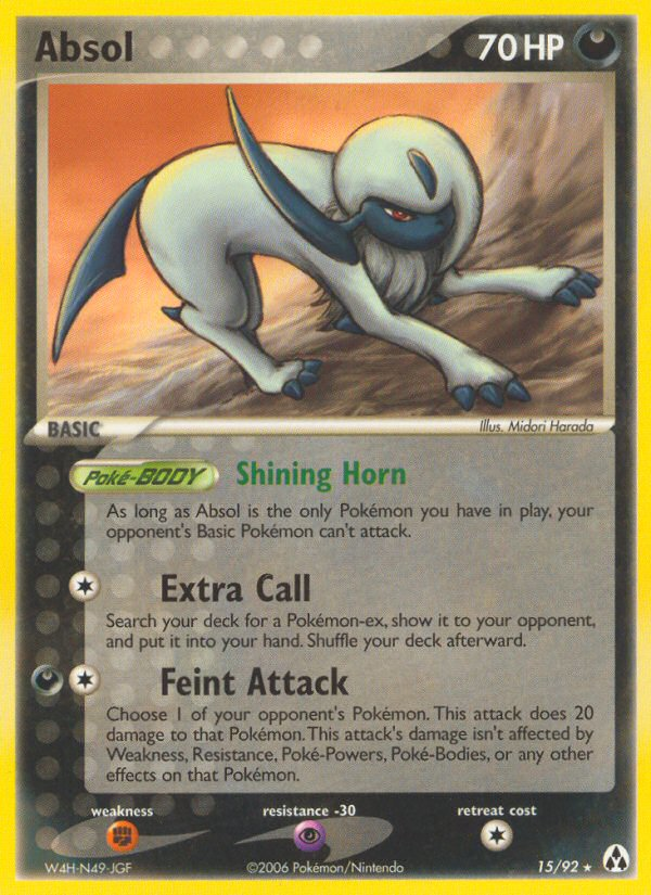 Absol (15/92) [EX: Legend Maker] | Card Citadel