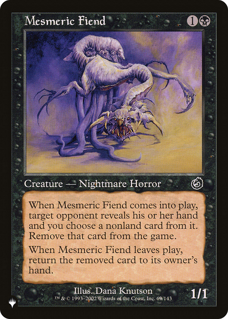 Mesmeric Fiend [The List Reprints] | Card Citadel