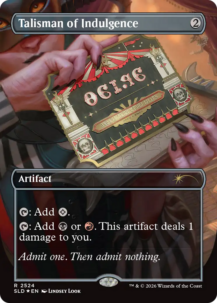 Talisman of Indulgence [Secret Lair Drop Series] | Card Citadel