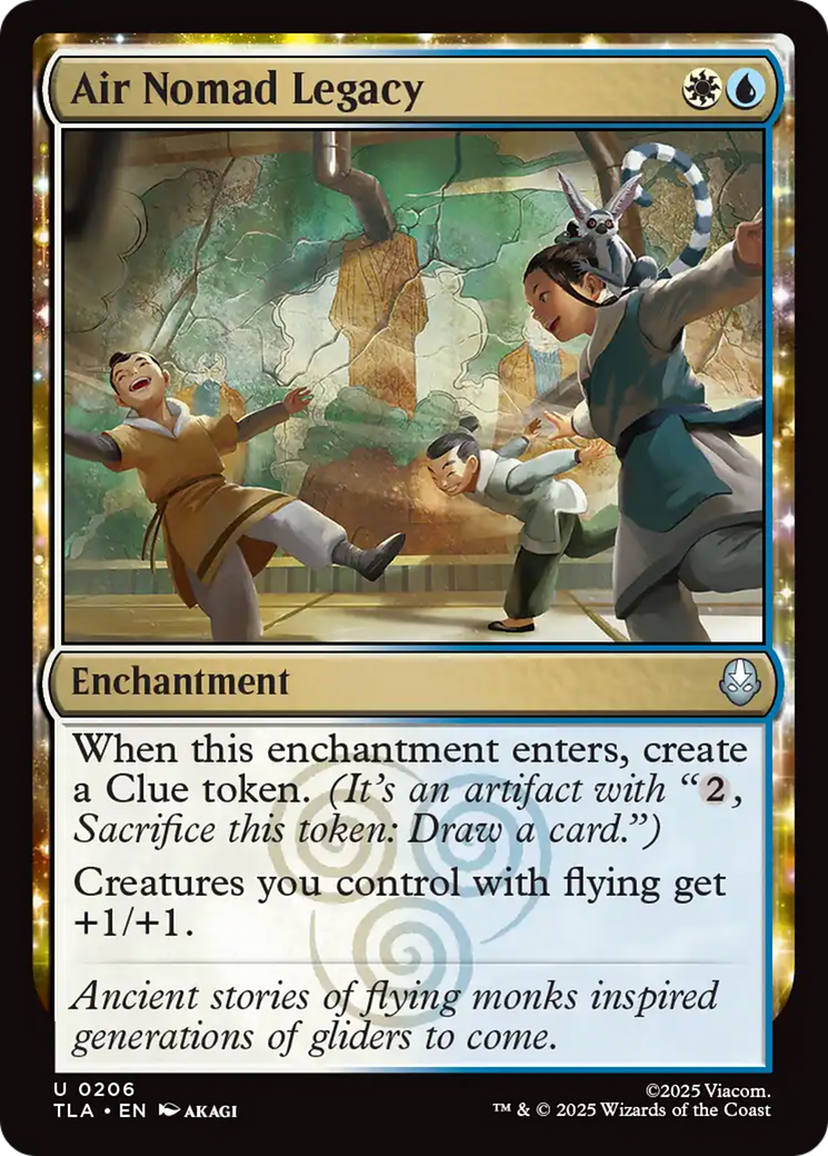 Air Nomad Legacy [Avatar: The Last Airbender] | Card Citadel